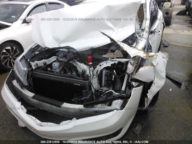 19UDE2F84GA015859 - 2016 ACURA ILX PREMIUM STYLE/TECH STYLE WHITE photo 6