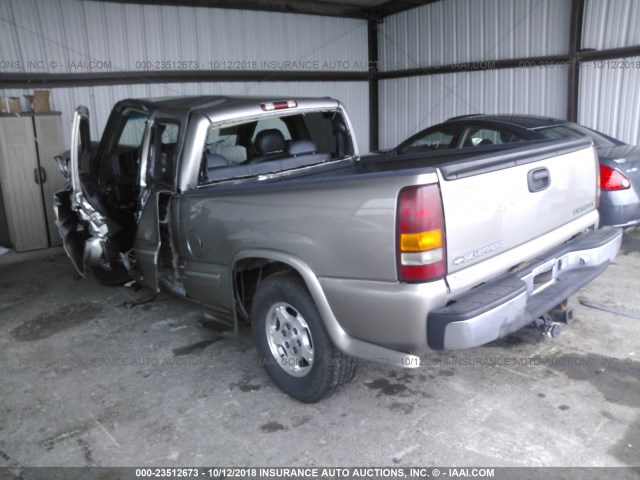 2GCEC19T0Y1315669 - 2000 CHEVROLET SILVERADO C1500 GOLD photo 3