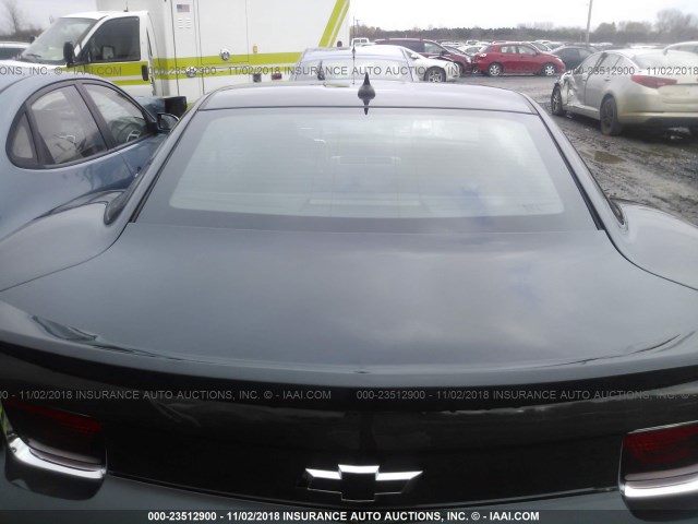 2G1FE1E35D9149822 - 2013 CHEVROLET CAMARO LS BLACK photo 8