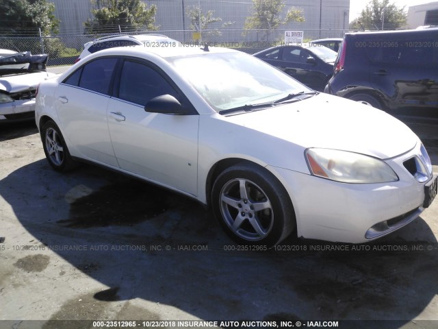 1G2ZG57N584174835 - 2008 PONTIAC G6 SE WHITE photo 1