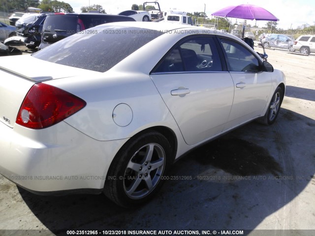 1G2ZG57N584174835 - 2008 PONTIAC G6 SE WHITE photo 4