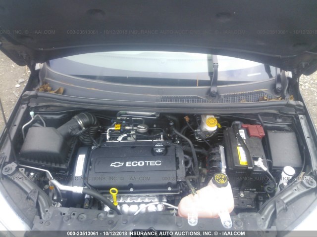 1G1JB5SH3J4118951 - 2018 CHEVROLET SONIC LS 灰色 照片 10