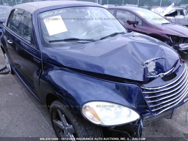 3C3AY75S25T522563 - 2005 CHRYSLER PT CRUISER GT BLUE photo 1