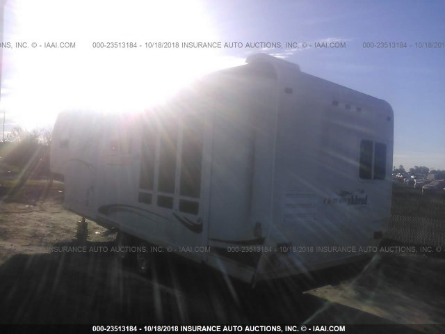 4X4FTHE288N010360 - 2008 THOROUGHBRED 5TH WHEEL  WHITE photo 3