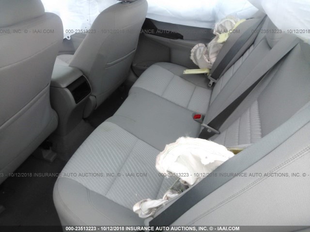 4T1BF1FK2HU624047 - 2017 TOYOTA CAMRY LE/XLE/SE/XSE BLACK photo 8