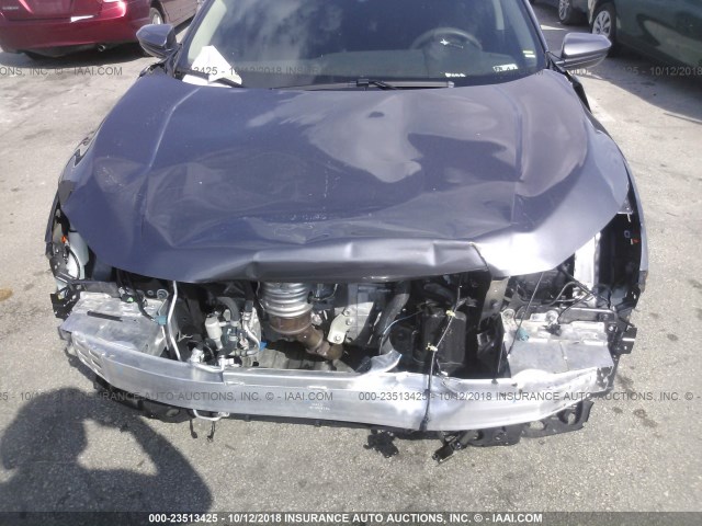 19XFC2F58JE003916 - 2018 HONDA CIVIC LX 灰色 照片 6