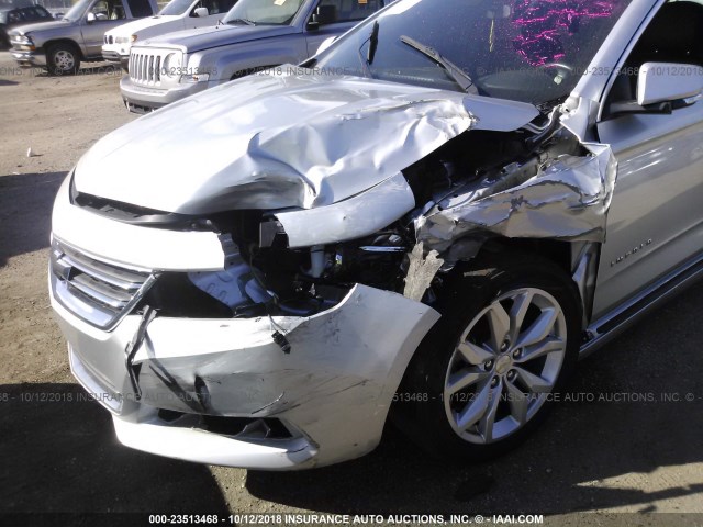 1G1105SA4HU162962 - 2017 CHEVROLET IMPALA LT SILVER photo 6