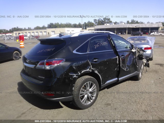 2T2BK1BAXDC196440 - 2013 LEXUS RX 350/BASE/F SPORT BLACK photo 4