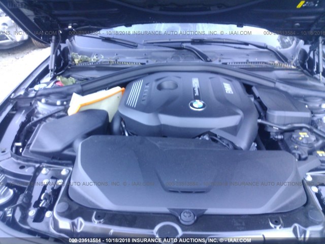 WBA4J3C53JBL03879 - 2018 BMW 430XI GRAN COUPE BLACK photo 10