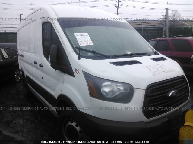 1FTYR1CM9HKA64602 - 2017 FORD TRANSIT T-250 WHITE photo 1