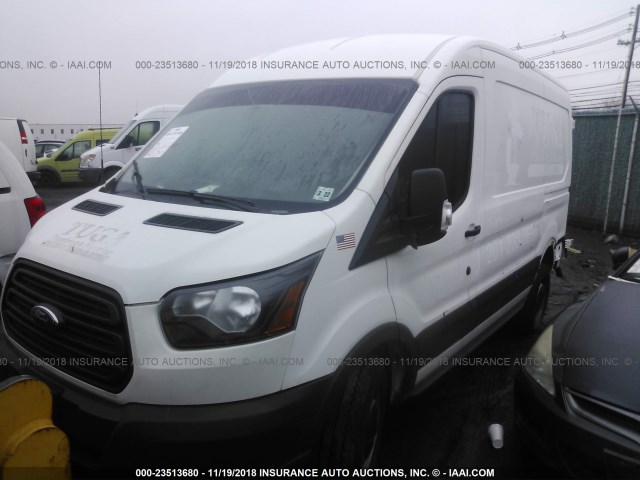 1FTYR1CM9HKA64602 - 2017 FORD TRANSIT T-250 WHITE photo 2