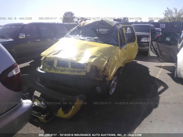 1FMZU77E33UA18541 - 2003 FORD EXPLORER SPORT TRAC  YELLOW photo 2