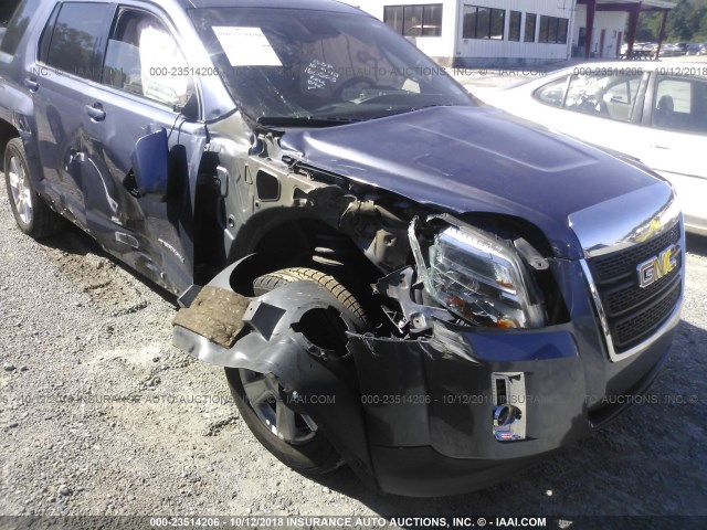 2GKALMEKXD6160563 - 2013 GMC TERRAIN SLE GRAY photo 6