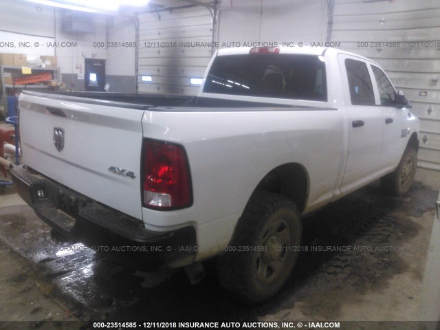 3C6UR5CL0FG624595 - 2015 RAM 2500 ST WHITE photo 4