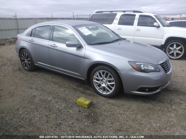 1C3CCBBG2EN178372 - 2014 CHRYSLER 200 TOURING SILVER photo 1