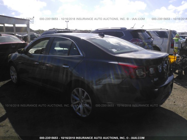 1G11H5SA0DF328112 - 2013 CHEVROLET MALIBU LTZ GRAY photo 3