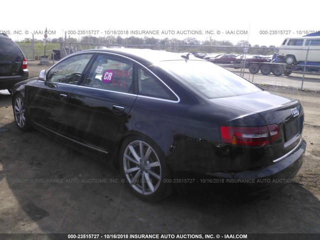 WAUWG74F99N051927 - 2009 AUDI A6 QUATTRO BLACK photo 3