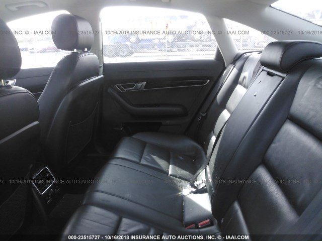 WAUWG74F99N051927 - 2009 AUDI A6 QUATTRO BLACK photo 8