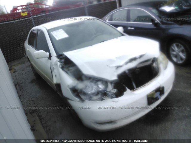 1NXBR32E17Z844619 - 2007 TOYOTA COROLLA CE/LE/S WHITE photo 1