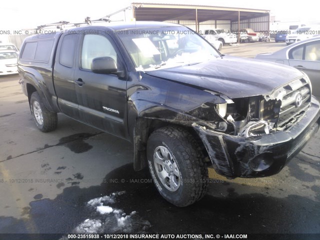 5TEUX42N75Z023411 - 2005 TOYOTA TACOMA ACCESS CAB შავი ფოტო 6