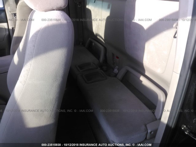 5TEUX42N75Z023411 - 2005 TOYOTA TACOMA ACCESS CAB შავი ფოტო 8