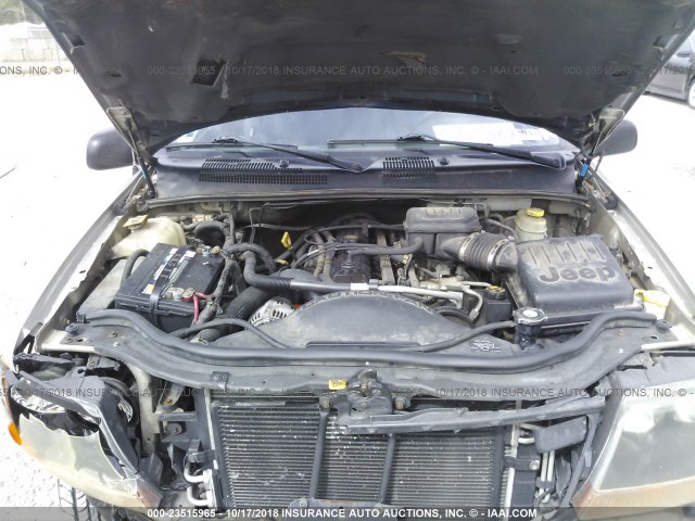 1J4GX48S34C217340 - 2004 JEEP GRAND CHEROKEE LAREDO/COLUMBIA/FREEDOM 金色 照片 10