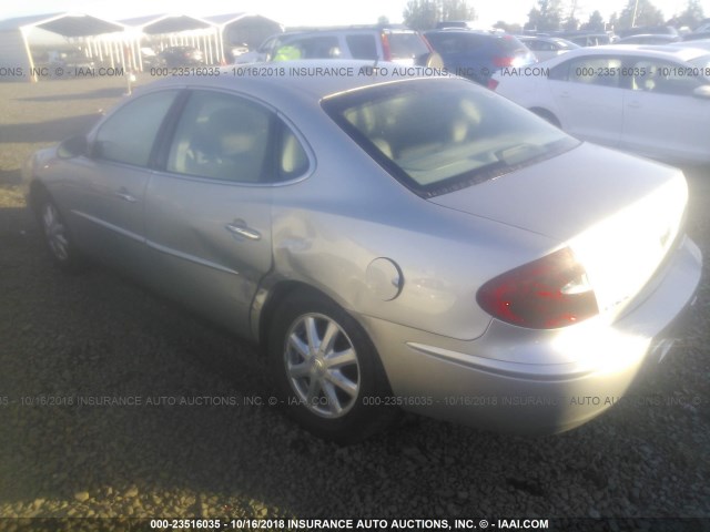 2G4WC582061275462 - 2006 BUICK LACROSSE CX SILVER photo 3