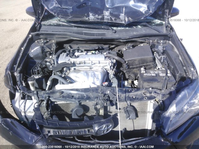 4T1BF1FK2GU558324 - 2016 TOYOTA CAMRY LE/XLE/SE/XSE BLACK photo 10