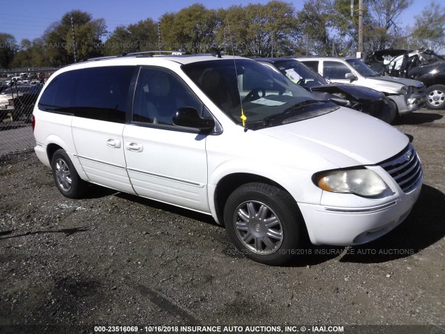 2C4GP64L35R491176 - 2005 CHRYSLER TOWN & COUNTRY LIMITED WHITE photo 1