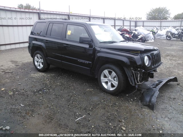 1C4NJPBB1GD732733 - 2016 JEEP PATRIOT SPORT BLACK photo 1