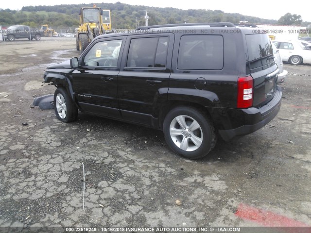 1C4NJPBB1GD732733 - 2016 JEEP PATRIOT SPORT BLACK photo 3