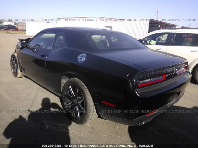 2C3CDZAG8GH209773 - 2016 DODGE CHALLENGER SXT BLACK photo 3