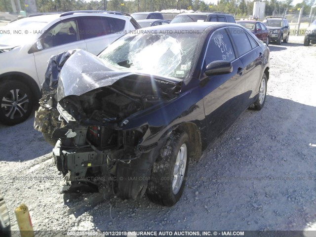 4T1BE46K99U879171 - 2009 TOYOTA CAMRY BLACK photo 2