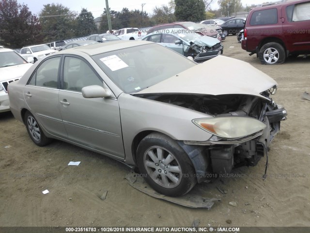 4T1BF30K03U563603 - 2003 TOYOTA CAMRY LE/XLE/SE TAN photo 1