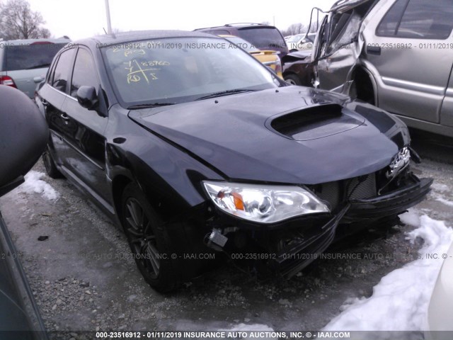 JF1GV7F62DG002274 - 2013 SUBARU IMPREZA WRX BLACK photo 1