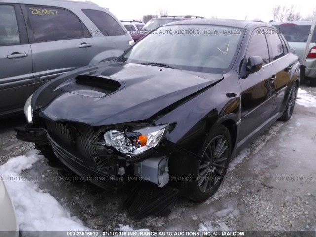 JF1GV7F62DG002274 - 2013 SUBARU IMPREZA WRX BLACK photo 2