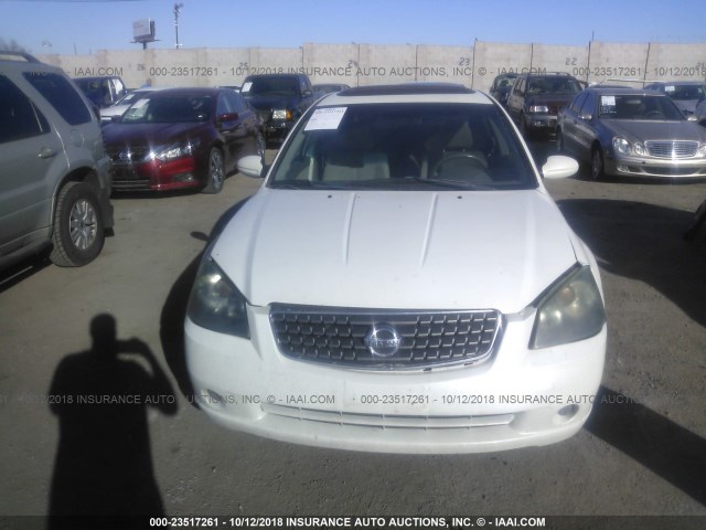 1N4AL11D65N485232 - 2005 NISSAN ALTIMA S/SL WHITE photo 6