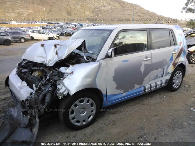 JTLZE4FE8FJ078844 - 2015 TOYOTA SCION XB Gümüş foto 2