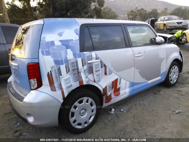 JTLZE4FE8FJ078844 - 2015 TOYOTA SCION XB Gümüş foto 4