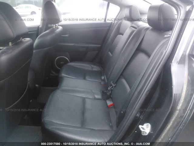 JM1BK324971650373 - 2007 MAZDA 3 S BLACK photo 8