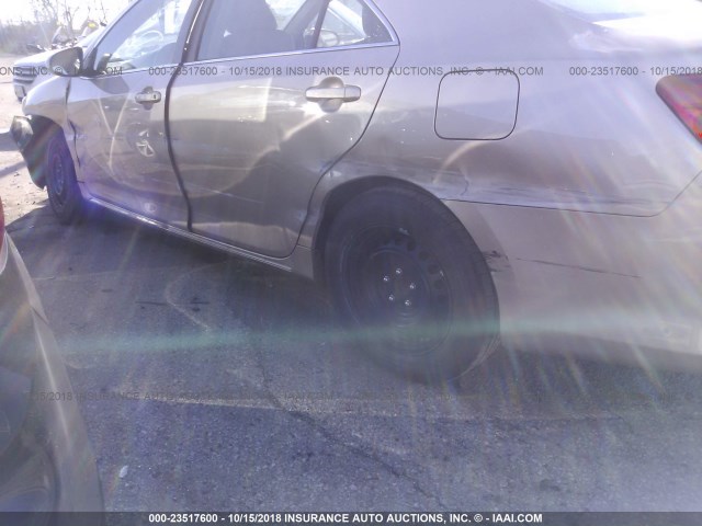 4T4BF1FK9CR271935 - 2012 TOYOTA CAMRY SE/LE/XLE GOLD photo 6