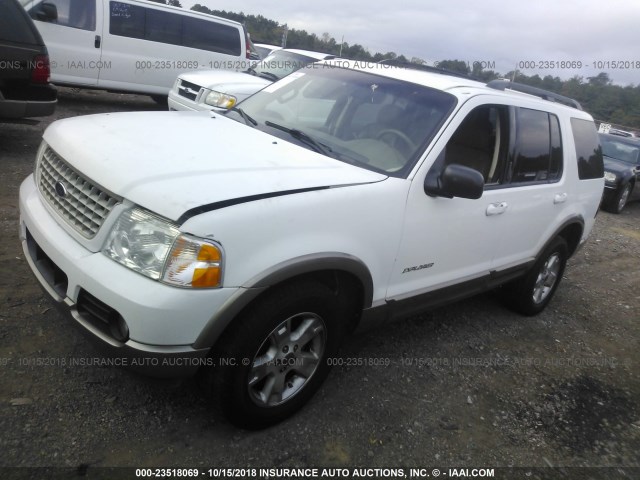 1FMZU64W24UA67870 - 2004 FORD EXPLORER EDDIE BAUER WHITE photo 2