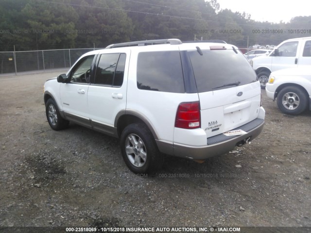 1FMZU64W24UA67870 - 2004 FORD EXPLORER EDDIE BAUER WHITE photo 3