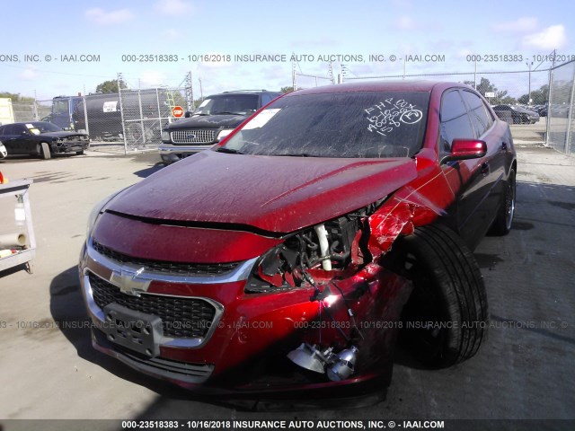 1G11C5SL4EF122633 - 2014 CHEVROLET MALIBU 1LT RED photo 6