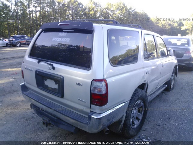 JT3GN86R9X0115134 - 1999 TOYOTA 4RUNNER SR5 SILVER photo 6