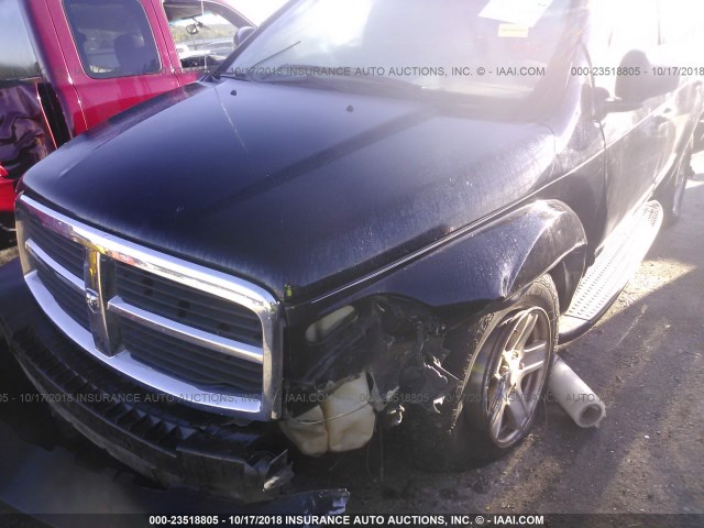 1D4HD58D24F163881 - 2004 DODGE DURANGO LIMITED BLACK photo 6