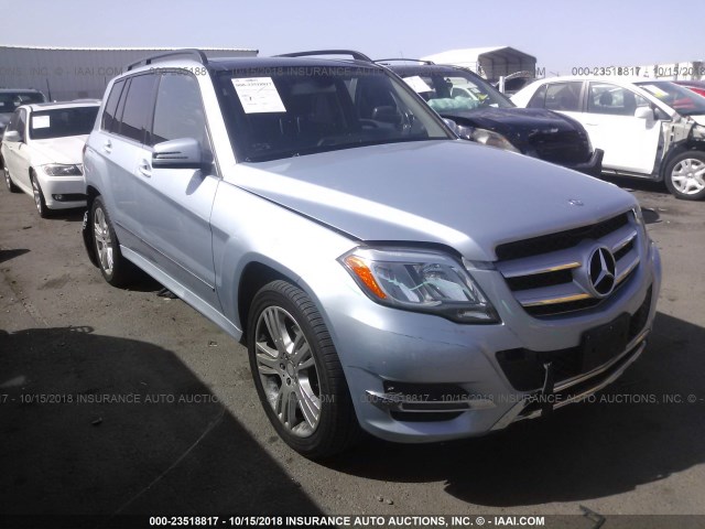 WDCGG5HB1DG027082 - 2013 MERCEDES-BENZ GLK 350 SILVER photo 1