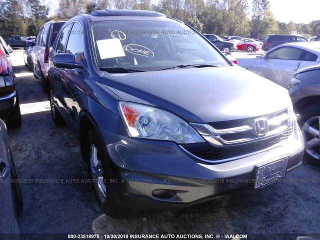 5J6RE3H72AL046614 - 2010 HONDA CR-V EXL GRAY photo 1