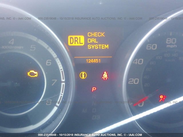 2HNYD28639H526878 - 2009 ACURA MDX TECHNOLOGY BLACK photo 7