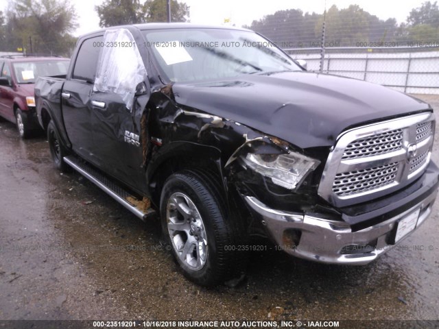 1C6RR7NT9FS619547 - 2015 RAM 1500 LARAMIE BLACK photo 6